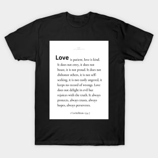 LOVE | Bible verse T-Shirt